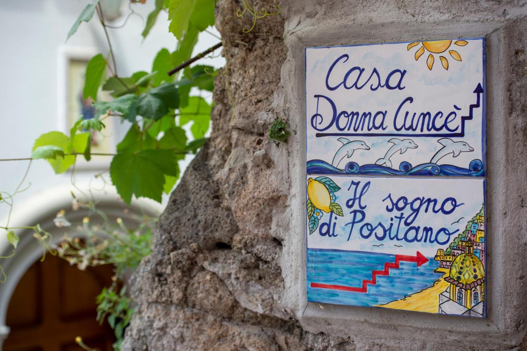 Casa Donna Cunce Villa โปซิตาโน ภายนอก รูปภาพ